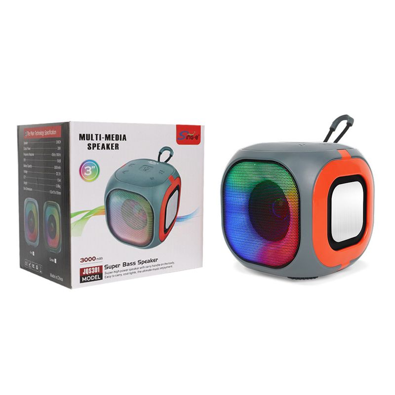 JQS301 Outdoor Audio Portable Bluetooth Mini Speaker Large Volume Camping Riding Portable Card_voghion.com