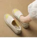 CMY Summer New Fly Woven Shoes Mesh Breathable Straw Fisherman Shoes_voghion.com