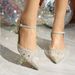 Neue spitze High Heels mit einzeiliger Schnalle und roten Diamanten im All Fashion Network für Mädchen_voghion.com