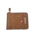 Fashionable new PU men's wallet short horizontal zipper folding coin purse retro casual card bag high-end wear-resistant wallet_voghion.com