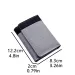 Canvas Men ID/Photo Holders Black/Blue/Gray Card Holder Wallet Case 8 Slots Hasp Male Purse_voghion.com