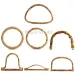 1-2-20PCS Camel Natural Real Bamboo U Shape Handles Replacement Bag Wallet Vintage Handle Bags Strap DIY Accessories_voghion.com