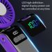 Nuovo mini ventilatore elettrico USB pieghevole da tavolo con luce notturna portatile per esterni e raffreddamento a ghiaccio a semiconduttore_voghion.com