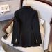 Women's Clothing fashionable temperament loose high end suit slim tops age reducing suit jackets _voghion.com