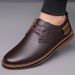 Spring And Autumn Formal Leather For Men 46 Korean Style Casual Cowhide Sole Men's 47 Business Extra Large Shoes Size 48_voghion.com