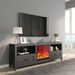 70.08 Inch Length Black TV Stand For Living Room And Bedroom, With 2 Drawers And 4 High-Capacity Storage Compartment,Suitable For Fireplace_voghion.com