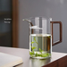 HEISOU Glass Teapot For Home Use, Crescent Filter Integrated Teapot, High-end Tea Divider, Fair Cup_voghion.com