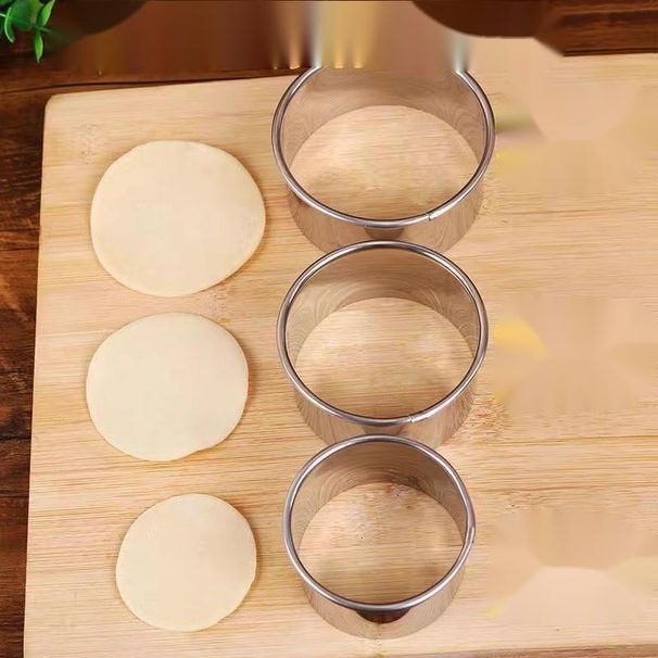 Juego de herramientas especiales para hacer moldes de piel de bola de masa de acero inoxidable para cocina y hogar_voghion.com