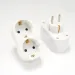 EU Extension Socket ON/OFF Switch 16A 250V Standard Adapter Conversion Sockets Germany Plug 1 2/1 To 3 Way AC Outlets_voghion.com