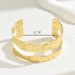 Ins Light Luxury Style Wrinkle Opening Personalized Double Layer Niche Design Sense Bracelet Versatile Handpiece_voghion.com