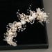 Braut stirnband neue perle blume ball armband kristall schmuck hochzeit zubehör kinder krone_voghion.com