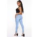 Women's slimming high stretch jeans pencil pants _voghion.com