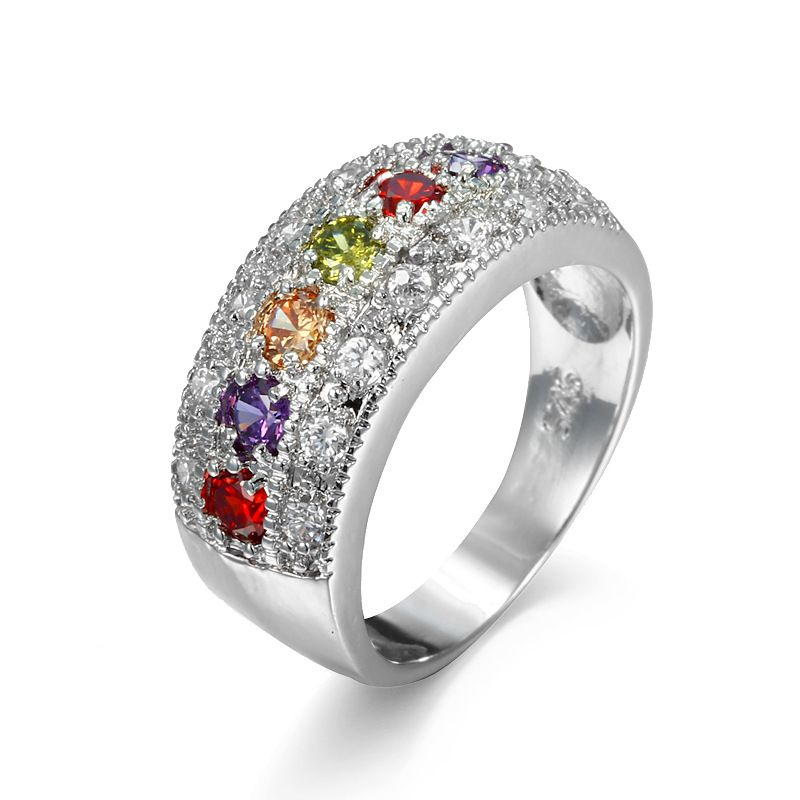 Trendy Jewelry New Handmade Zircon Ring_voghion.com