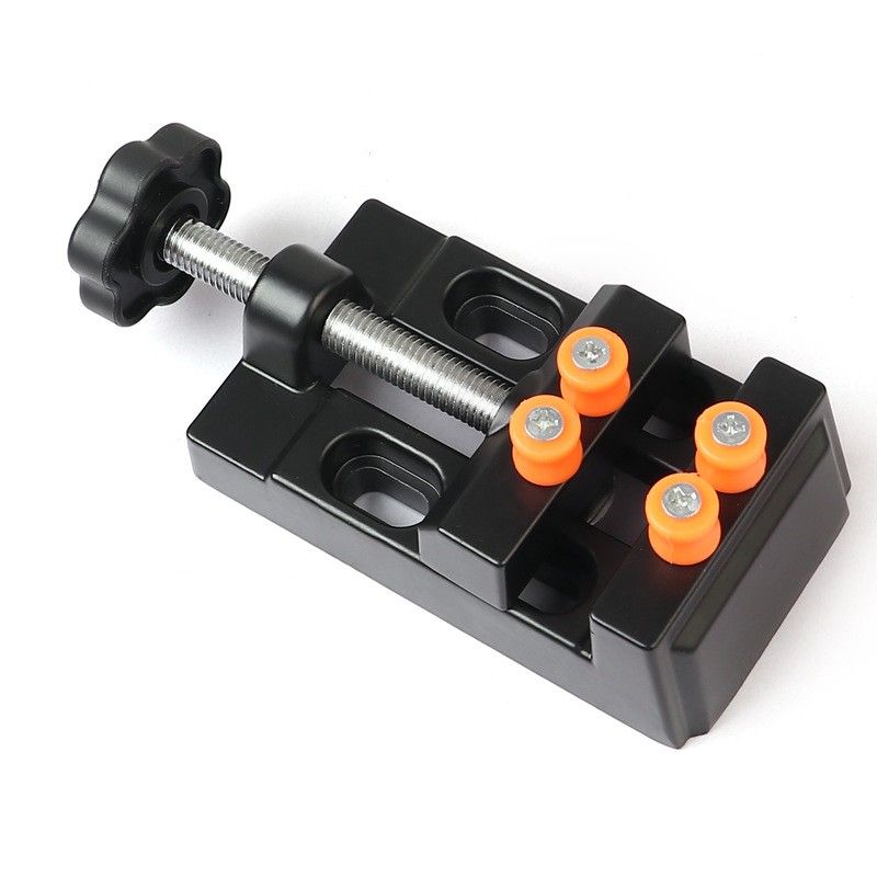Mini Bench Clamp Universal Bench Clamp DIY Sculpture Tool Mini Drill Press Table Vise Fixing Small Parts Jewelry Watch_voghion.com