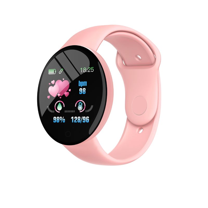 Macaron D18s Smartwatch Color 1,44 rund skärm hjärtfrekvens, blodtryck, sömnövervakning, steg- och träningsarmband_voghion.com