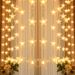 USB Powered LED Star String Lights With Remote Control - Warm White Fairy Lights For Christmas, Party, Home Decoration_voghion.com