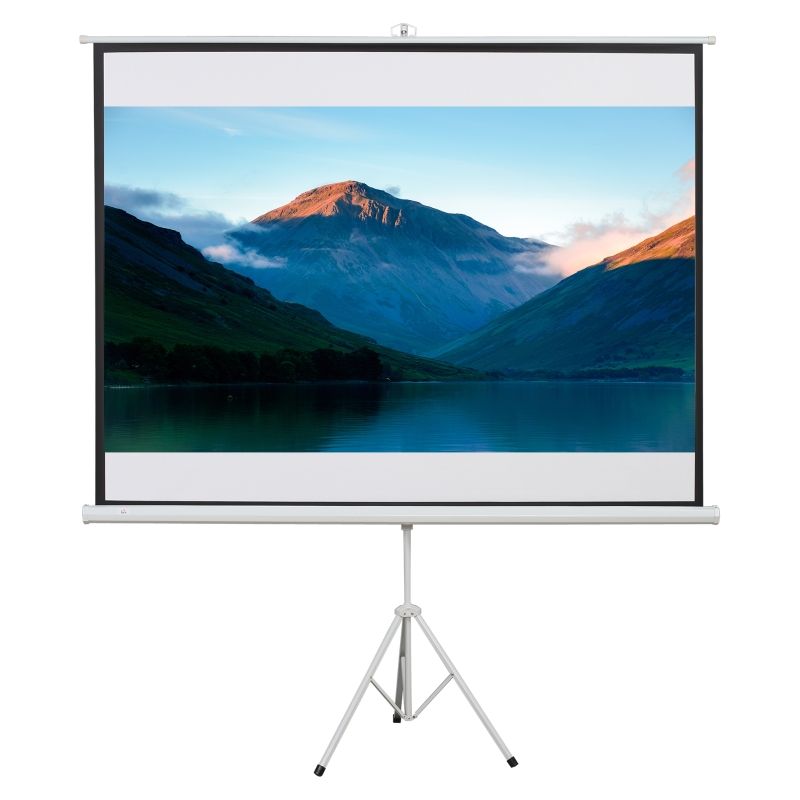 Lente di proiezione in formato 4:3, per Heimkino o presentazioni, bianco_voghion.com