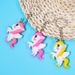 Heißer Verkauf Einhorn Schlüsselanhänger Niedlicher Regenbogen Pegasus Anhänger Exquisite Rucksack Puppe Dekoration Kleines Geschenk_voghion.com