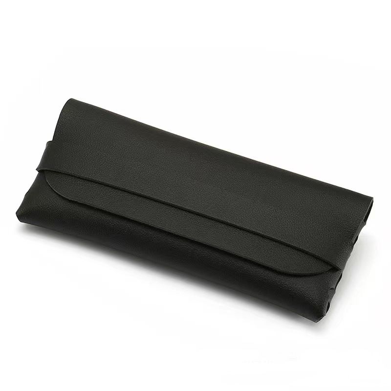 Handgemachte Brillenbox aus Leder, tragbare Brillentasche, Sonnenbrillentasche, Sonnenbrillen-Aufbewahrungsbox aus Leder_voghion.com