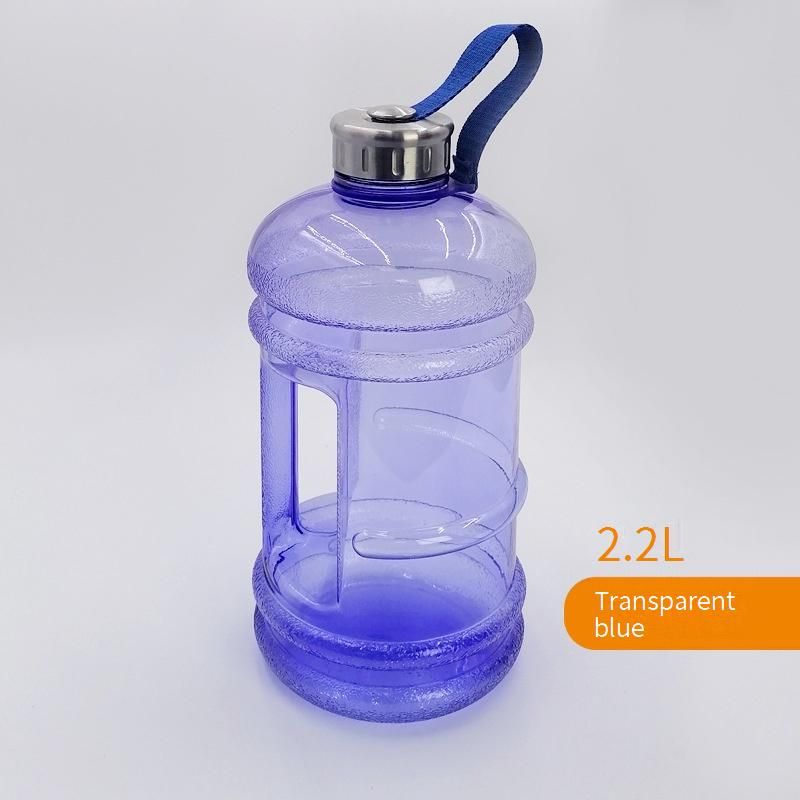 Garrafa de água esportiva gigante de 1,5 L, jarra de plástico sem BPA, com alça de transporte, tampa à prova de vazamento e marcações de tempo motivacionais_voghion.com