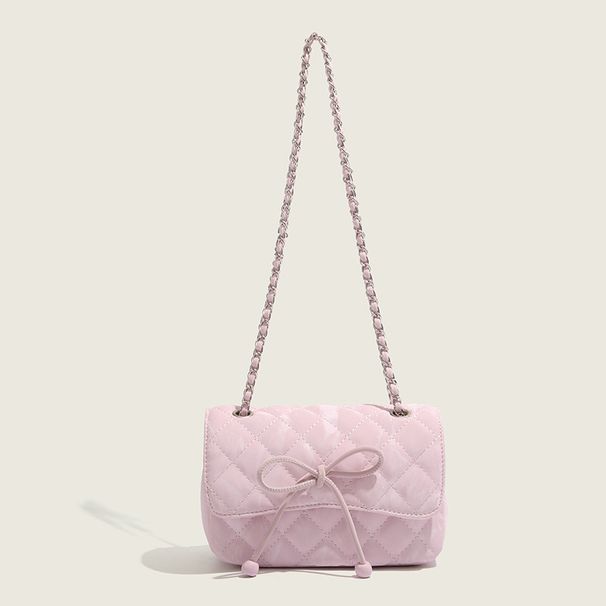 Μικρή γυναικεία τσάντα με αγκράφα και μαγνητική αγκράφα, με αλυσίδα και πλέγμα, για καθημερινή χρήση, 2024, νέα μοντέρνα τσάντα με έναν ώμο_voghion.com