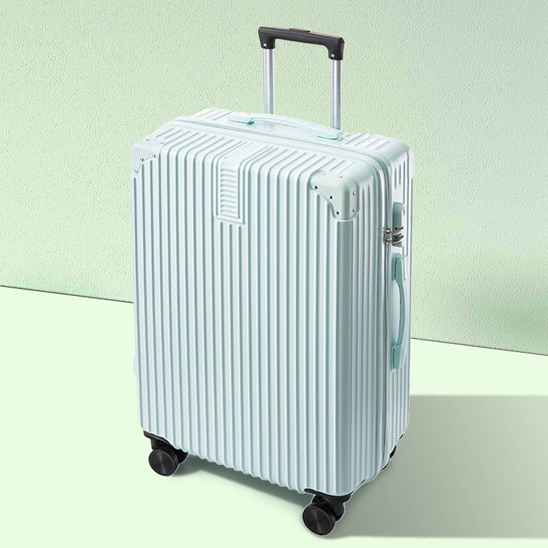 Vintage Luggage With 360° Silent Spinner Wheels - Printed Logo & TSA Lock Stylish Carry-on Suitcase For Men​_voghion.com