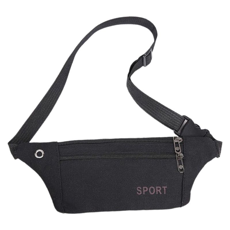 Fanny Pack Multifunction Adjustable High Capacity Multi-pocket Zipper Closure Storage Outdoor Sports Waist Bag Daily Use_voghion.com