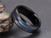 Pánské šperky Móda Nové barvy Fialová Černá Zkosený Dvoubarevný Prsten_voghion.com