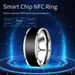Rings Smart Ring NFC Black Technology Solar Power Multifunctional Bluetooth Ring Access Card Ring Waterproof And Non Drop_voghion.com