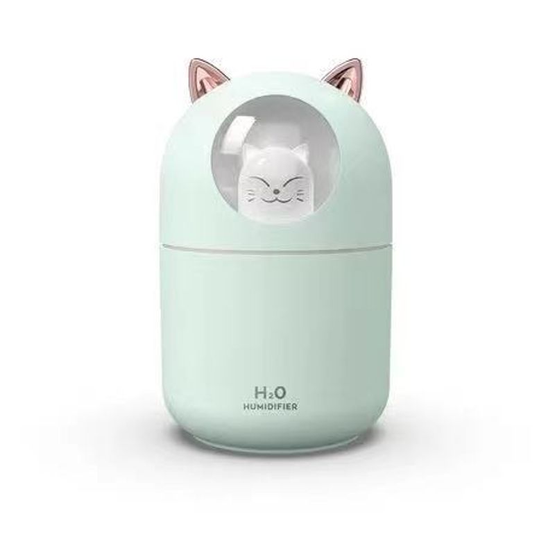 Cat Humidifier A205 - Cute Pet Night Light | Silent USB Large Mist | Desktop/Car/Bedroom Gift_voghion.com