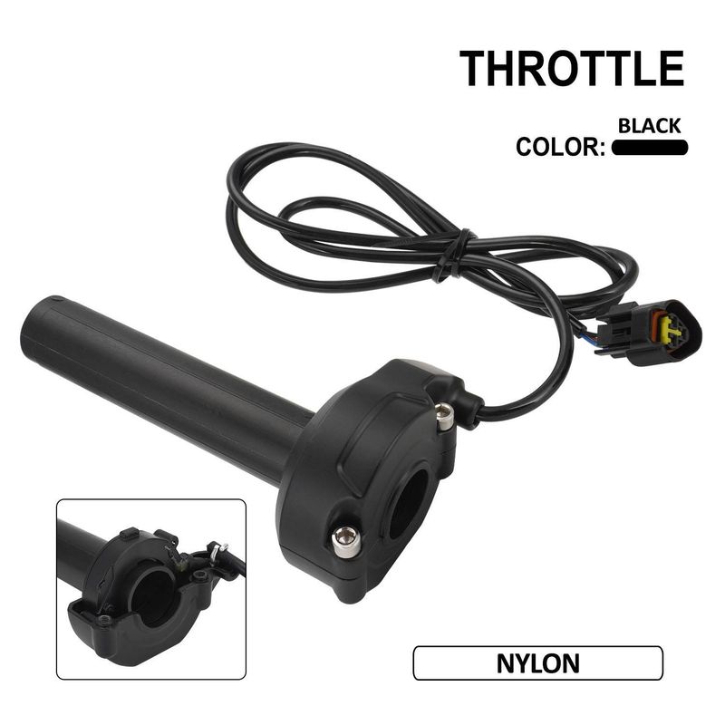 Electronic Throttle Grip For Electric Dirt Bikes - Upgraded 2nd Gen Motorcycle Twist Throttle - Compatible With Most Off-Road & ATV Models (5x10x5cm)​_voghion.com