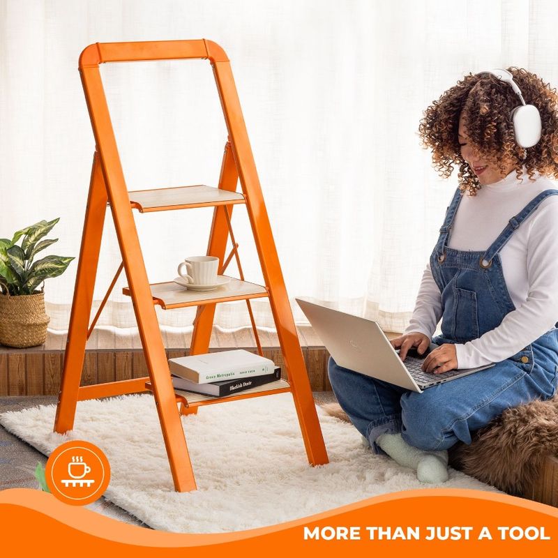 Lightweight Foldable Aluminum In Ladder_voghion.com