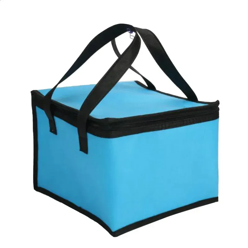 Borsa termica impermeabile, borsa termica per picnic, contenitore per il pranzo pieghevole, portatile, per la consegna di cibo e bevande, 250318l_voghion.com