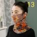 Outdoor Ear-hanging Pure Gold Silk Multifunctional Sun Shading Scarf, Veil, Sun Mask, Neck Cover_voghion.com