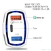 With Retail Box 3 In 1 USB Car Charger Fast Charging Type C QC3.0 PD QC 3.0 Usbc Chargers For IPhone 13 12 11 X 8 7 Pro_voghion.com