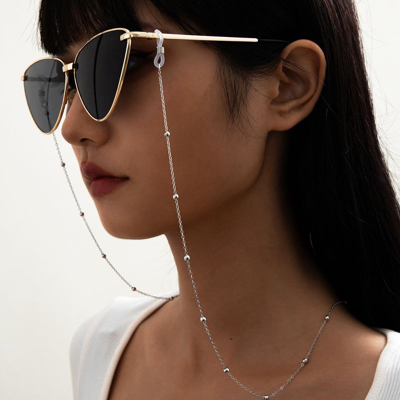 Cinturino per occhiali con corda anti-caduta per maschera e collo in metallo alla moda_voghion.com