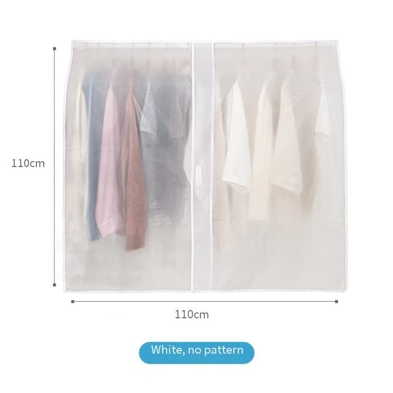 Thick Transparent Garment Dust Cover - Waterproof Suit & Coat Storage Bag For Wardrobe With 3D Design_voghion.com