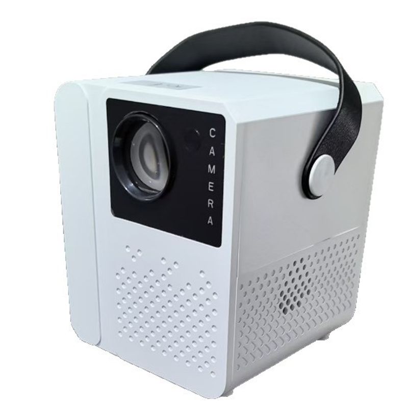 New Electric Focus Smart HD Portable Home Bedroom Projector_voghion.com
