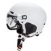 Professional ski helmet with goggles with regulator Ski helmet Snow sports helmet_voghion.com
