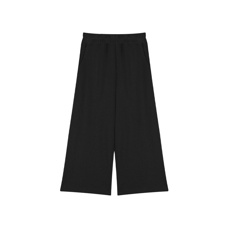 Kids’ Clothing Casual Versatile Mini Thick Parent Child Wide Leg Pants_voghion.com