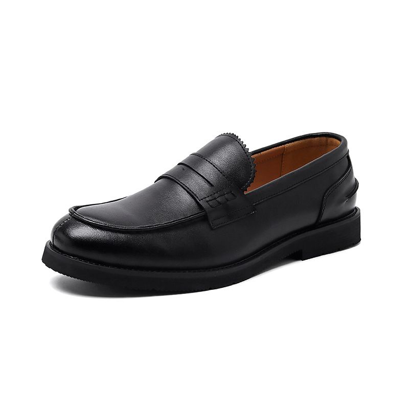 Step On Loafers, Lazy Men's Business Casual Leather Shoes, Autumn British Style High-end Formal Men 66659-R_voghion.com