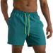 Men's Beach Shorts, Summer Shorts, Men's Hot Spring Swimming Trunks, Quarter Pants, Double Layer Large Size Sports Casual Pants, Waterproof_voghion.com