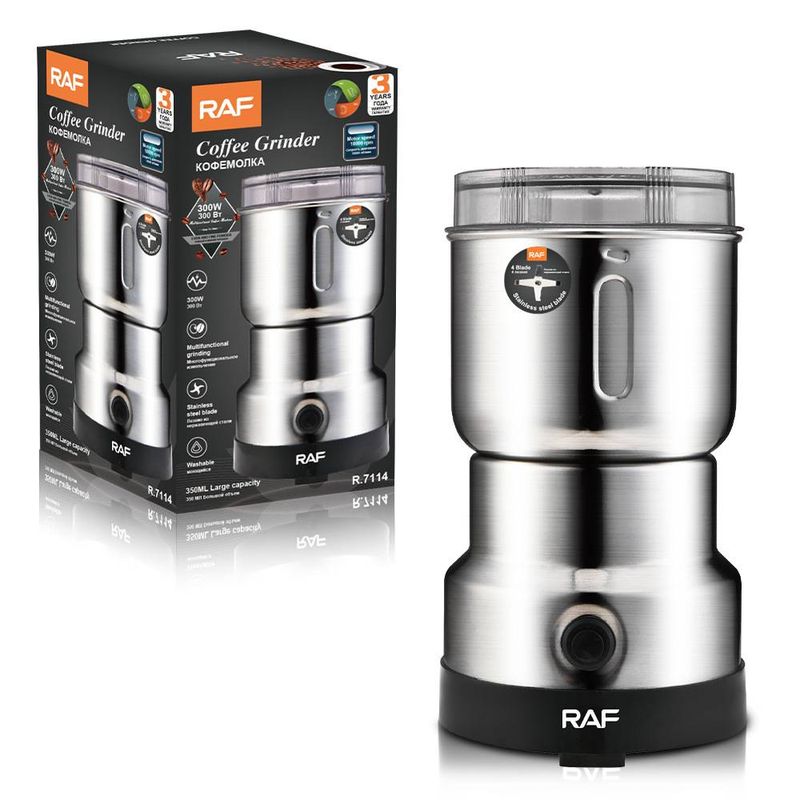 Electric Bean Grinder, Dry Grinder, Household Lightweight Grinding Cup, Portable Coffee Bean Powder Making Machine_voghion.com