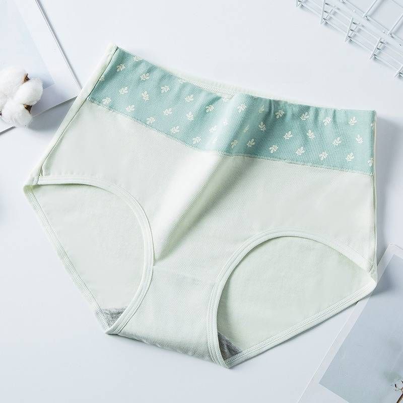 Bielizna damska Intimates Bielizna z czystej bawełny Dziewczęce małe świeże nadruki Antybakteryjne krocze Oddychające majtki_voghion.com