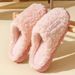 NEW Cotton And Fleece Indoor Couple Slippers For Men And Women In Autumn And Winter_voghion.com