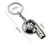 Unisex Personalized Whistle Metal Zinc Alloy Key Large Turbine Blowable Rotatable Blades Turbocharged_voghion.com