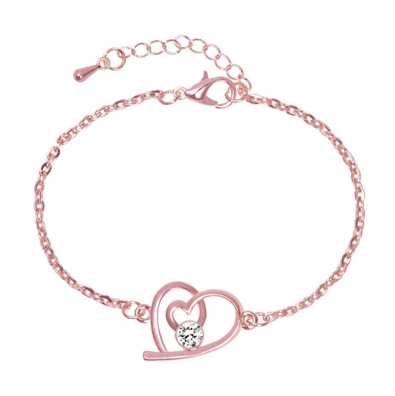 'Magnetarmband Damen' Digital Silber Rosa Zweiteiliges Geschenkset Damenuhr_voghion.com