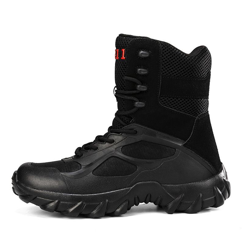 Workwear Hiking Shoes Outdoor Field Training Tactical Military Boots_voghion.com