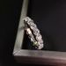 Anello da donna con diamanti a fila singola impilabile, versatile, 2025, Niche Design Sense Light Luxury Ins, da 5 mm_voghion.com