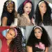 Water Wave Headband Wigs Machine Made Remy Hair Wig for Women_voghion.com